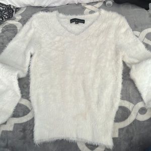 Fluffy sweater